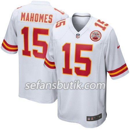 Kansas City Tröjor Chiefs Patrick Mahomes 15 Nike Vit - Herr Kansas City Tröjor Chiefs Patrick Mahomes 15 Nike Vit - Herr